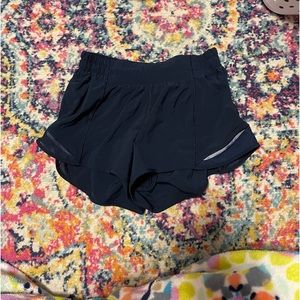 NAVY HOTTY HOT SHORTS